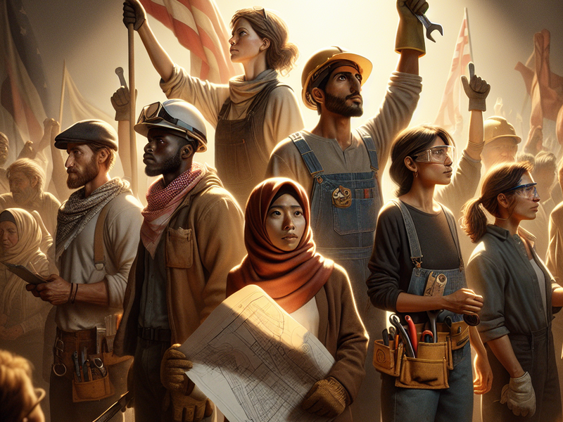 Trabalhadores unidos em luta