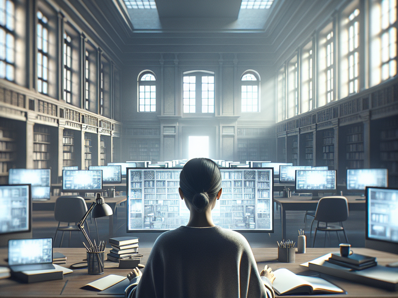 Pessoa analisando dados em dispositivos digitais