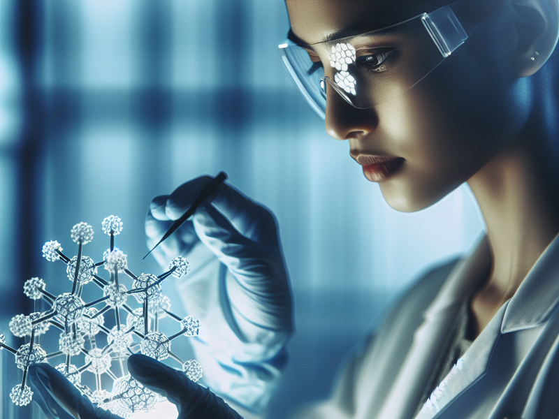 Cientista em laboratório